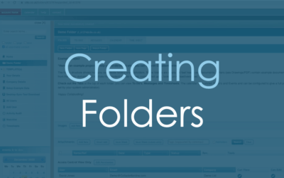 Creating Folders