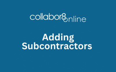Adding Subcontractors