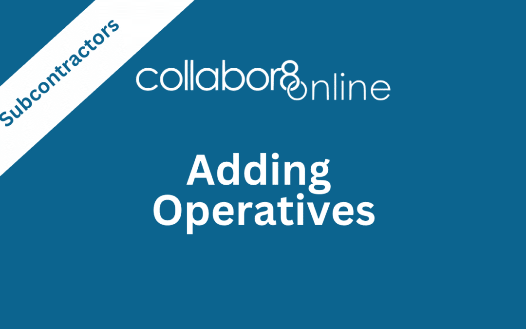 Adding Operatives