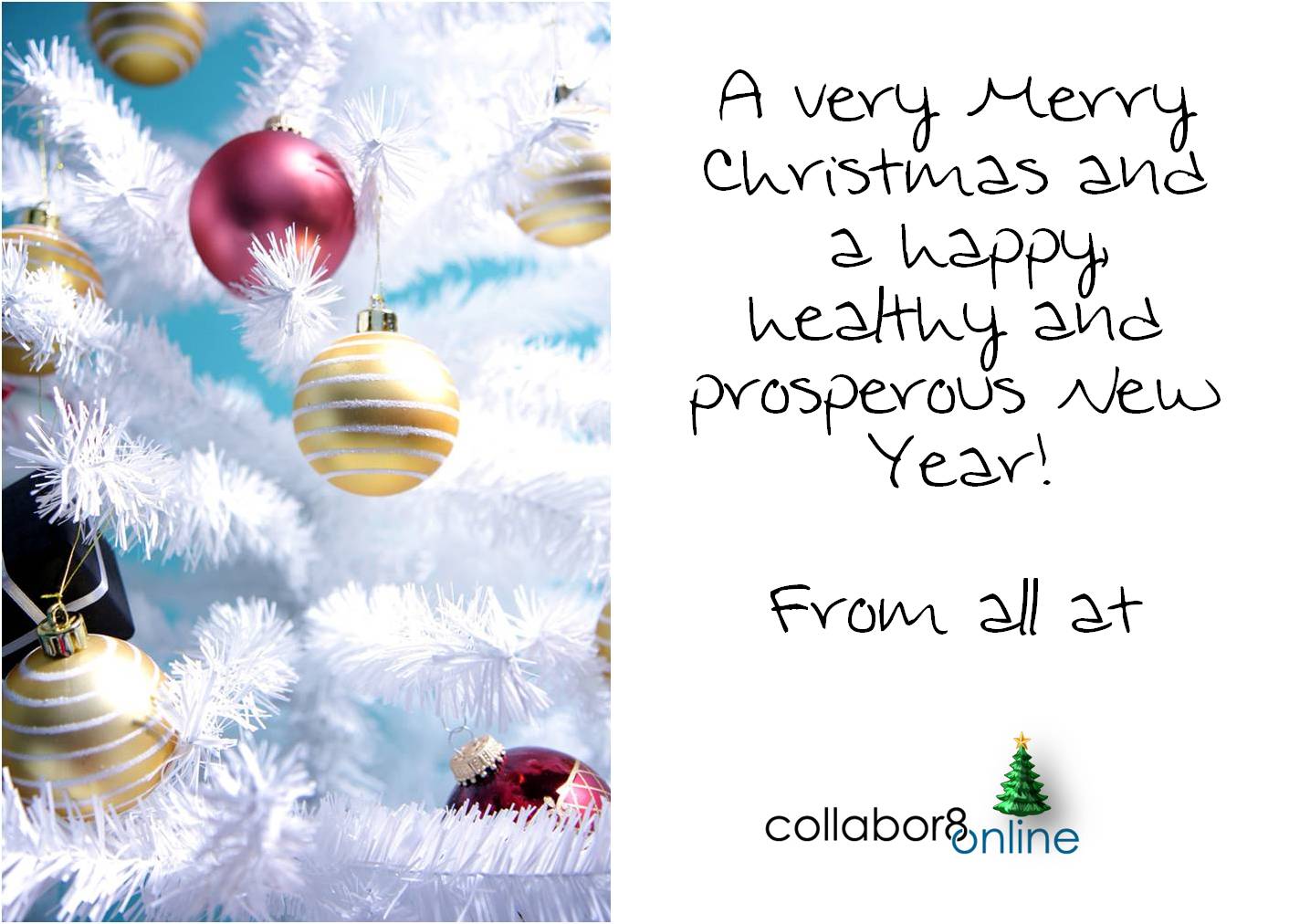 Merry Christmas &amp; a Happy New Year - Collabor8online